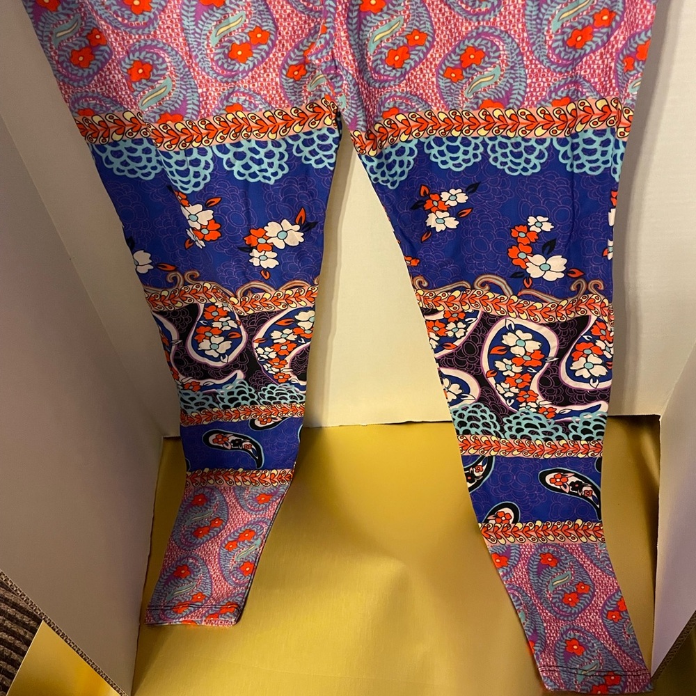 Colorful Paisley Women's Pants